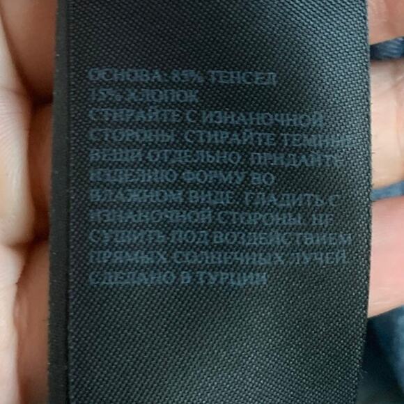 ALLSAINTS Kinney Dress‎ Blue Chambray Denim - Picture 5 of 6